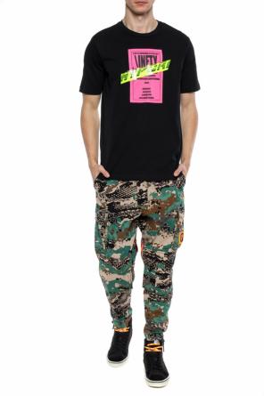 T-shirt z naszywką z nadrukiem, zdjęcie 2 T-shirt z naszywką z nadrukiem od Diesel